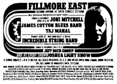Joni Mitchell / James Cotton Blues Band / Taj Mahal on Apr 25, 1969 [133-small]
