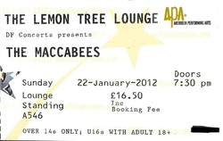 tags: The Maccabees, Aberdeen, Scotland, United Kingdom, Ticket, The Lemon Tree - The Maccabees on Jan 22, 2012 [645-small]