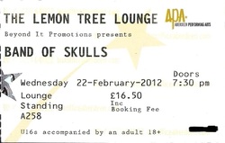 tags: Broken Hands, Band of Skulls, Aberdeen, Scotland, United Kingdom, Ticket, The Lemon Tree - Band of Skulls / Broken Hands on Feb 22, 2012 [647-small]