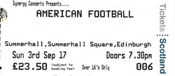 tags: American Football, Owen, Edinburgh, Scotland, United Kingdom, Ticket, Summerhall - American Football / Owen on Sep 3, 2017 [651-small]