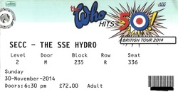 tags: The Who, Glasgow, Scotland, United Kingdom, Ticket, The SSE Hydro - The Who on Nov 30, 2014 [656-small]