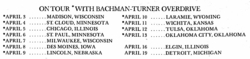 Bachman-Turner Overdrive / Bpb Seger / Thin Lizzy on Apr 5, 1975 [443-small]