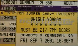 Dwight Yoakum on Sep 7, 2001 [455-small]