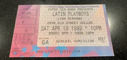 Latin Playboys / Lisa Germano on Apr 10, 1999 [498-small]