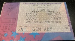 Gillian Welch & David Rawlings on Dec 2, 1998 [560-small]