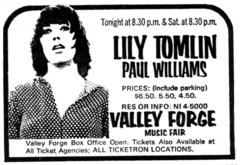 Lily Tomlin / Paul Williams on Mar 2, 1973 [770-small]