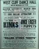 The Kinks / Vince Eager And HIs Puppets on Mar 28, 1964 [983-small]