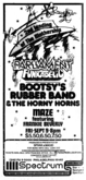 Parliament Funkadelic / Bootsy's Rubber Band / Maze on Sep 9, 1977 [395-small]