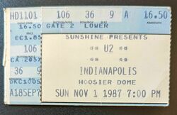 BoDeans / U2 on Nov 1, 1987 [004-small]