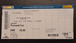 tags: Isis, Jakob, Hamburg, Hamburg, Germany, Ticket, Übel & Gefährlich - Jakob / Isis on Apr 15, 2008 [688-small]