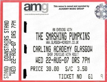 tags: The Smashing Pumpkins, Glasgow, Scotland, United Kingdom, Ticket, O2 Academy Glasgow - Smashing Pumpkins / The Twilight Sad on Aug 22, 2007 [727-small]