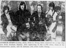 Crosby, Stills, Nash & Young / Santana / Jesse Colin Young on Aug 11, 1974 [917-small]