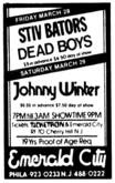 Johnny Winter / John Cadillac Band on Mar 29, 1980 [078-small]