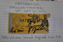 Hatebreed / First Blood / Exodus / The Black Dahlia Murder / Napalm Death / Despised Icon on Sep 30, 2006 [269-small]