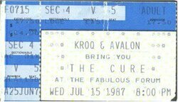 The Cure on Jul 15, 1987 [076-small]