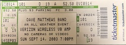 Dave Matthews Band on Sep 14, 2003 [295-small]