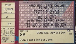 Faster Pussycat / L.A. Guns / Shackleford Brown on Aug 3, 2001 [315-small]
