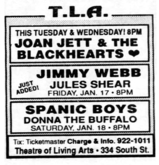 Joan Jett & The Blackhearts on Jan 8, 1992 [703-small]