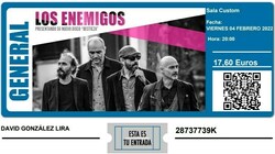 tags: Ticket - Los Enemigos on Feb 4, 2022 [025-small]
