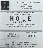 Hole / Therapy? / Daisy Chainsaw on Dec 12, 1991 [563-small]