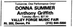 Donna Summer / Anthony Griffith on Jul 27, 1993 [783-small]