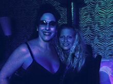 Ava the owner with Dale Bozzio, Missing Persons / Midnight Clover on Aug 29, 2015 [978-small]