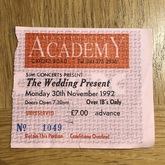The Wedding Present on Nov 30, 1992 [006-small]