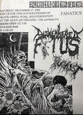 Dismembered Fetus / Fanatics / Xerosis / Pugilist / T.H.C. on Dec 17, 1995 [277-small]