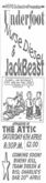 Underfoot / Pet Lamb / Mystery Guest / Jackbeast on Apr 6, 1996 [745-small]