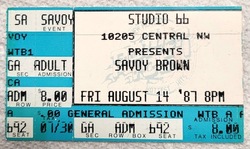 Savoy Brown on Aug 14, 1987 [165-small]