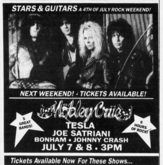 Motley Crue / Tesla / Bonham / Joe Satriani / Johnny Crash on Jul 9, 1990 [545-small]