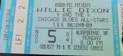 Willie Dixon and the Chicago Blues All-Stars on Nov 5, 1984 [550-small]