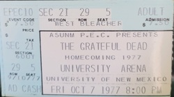 Grateful Dead on Oct 7, 1977 [603-small]