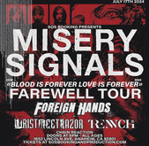 Misery Signals / Foreign Hands / Wristmeetrazor / Trench on Jul 17, 2024 [296-small]