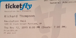 Richard Thompson / The Richard Thompson Electric Trio on Nov 12, 2015 [859-small]