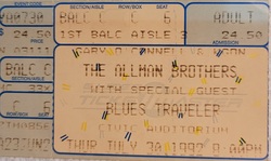 The Allman Brothers Band / Blues Traveler on Jul 30, 1992 [462-small]