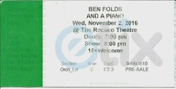 Ben Folds on Nov 2, 2016 [970-small]