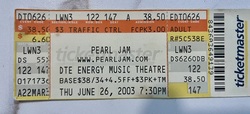 Pearl Jam / Buzzcocks on Jun 26, 2003 [975-small]