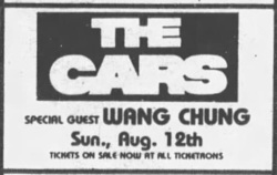 The Cars / Wang Chung on Aug 12, 1984 [182-small]