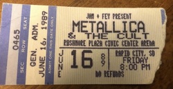 Metallica / The Cult on Jun 16, 1989 [975-small]