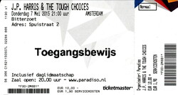 tags: Ticket - JP Harris & The Tough Choices on May 7, 2015 [787-small]