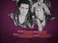 HSAS (Hagar, Schon, Aaronson, Shrieve) / Sammy Hagar / Neil Schon on Nov 11, 1983 [442-small]