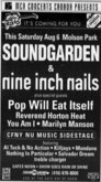 Superunknown/Self destruct tour on Aug 6, 1994 [504-small]