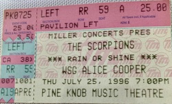 Scorpions / Alice Cooper / Howling Diablos on Jul 25, 1996 [706-small]