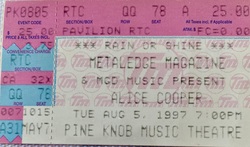 Alice Cooper / Slaughter / Dokken / Warrant on Aug 5, 1997 [736-small]