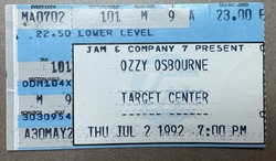 Ozzy Osbourne / Slaughter / Ugly Kid Joe on Jul 2, 1992 [042-small]