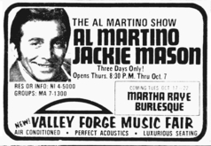 al martino / jackie mason on Oct 5, 1972 [719-small]