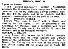 Frankie Valli And The Four Seasons / Johnny Nash on Nov 26, 1972 [897-small]