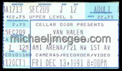 Van Halen / Alice In Chains on Dec 13, 1991 [893-small]