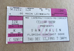 Van Halen / Alice In Chains on Dec 12, 1991 [898-small]